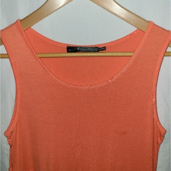 Neesha S/M Coral Sleeveless Dress - Picture 2 of 6